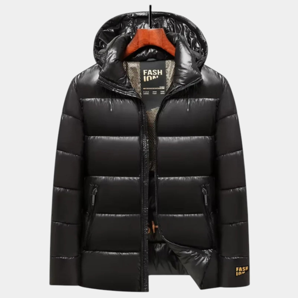 Men's Lightweight Quilted Puffer Jacket for Cold Weather