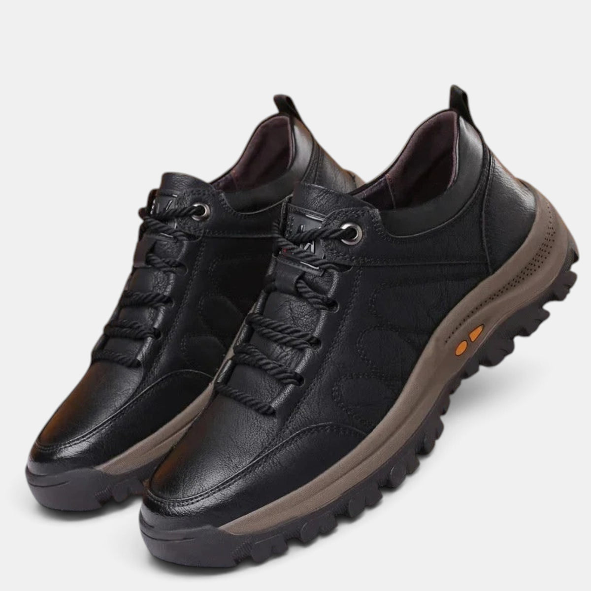 Botas Hombre Piel Genuina Ortopédicas Impermeables