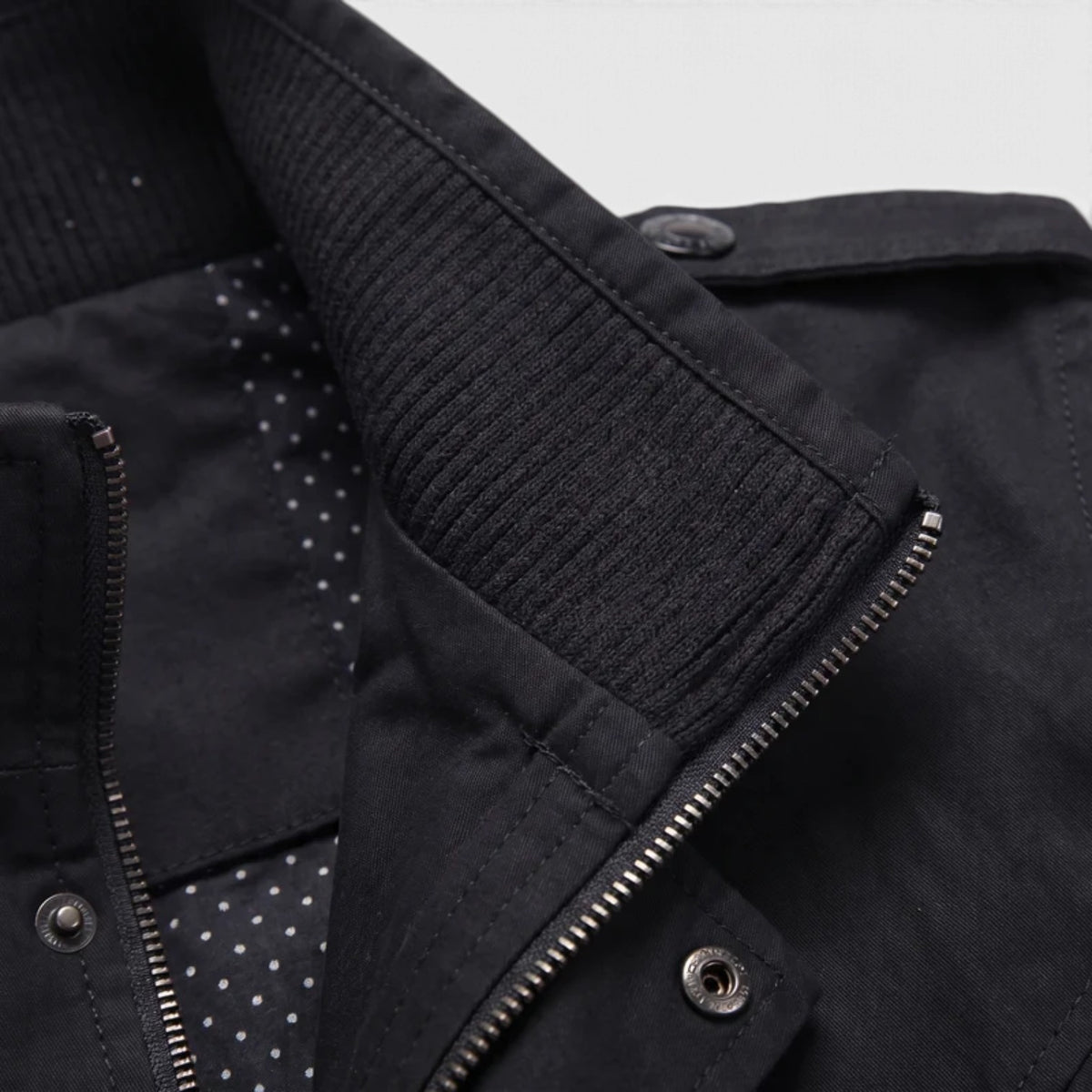 Chaqueta Hombre Acolchada Entallada con Hombreras Clásica