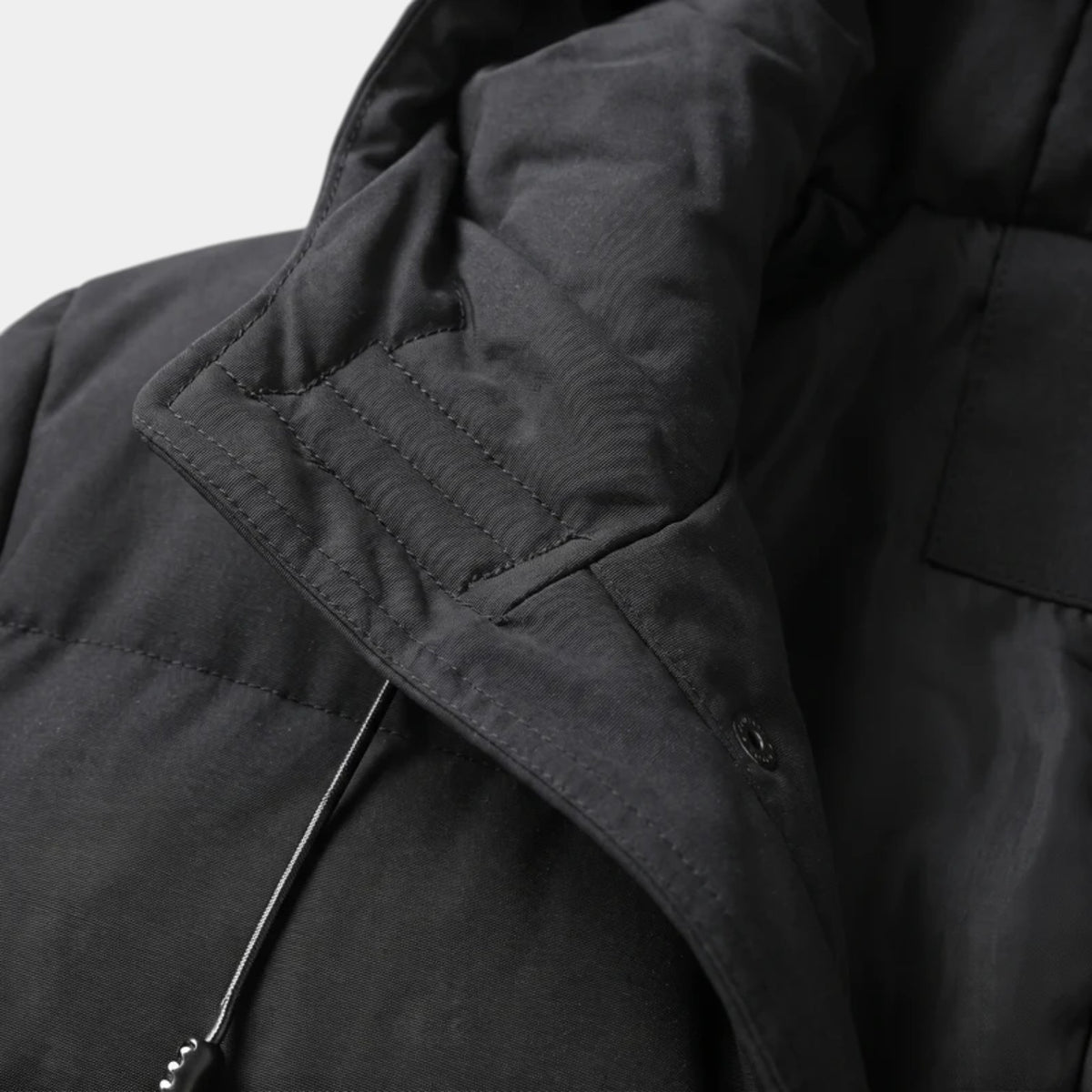 Chaqueta Hombre Invernal Acolchada Gruesa con Capucha