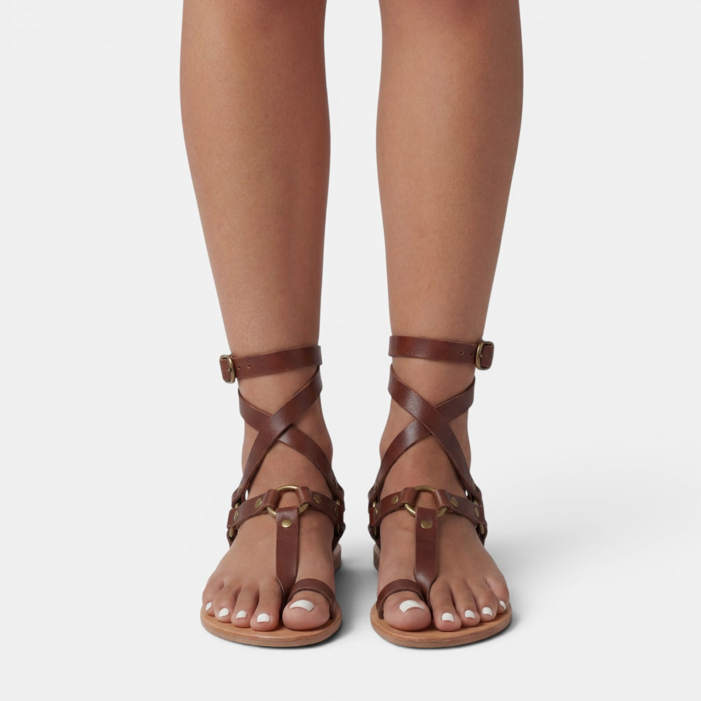 Women's Flat Snake Sandals