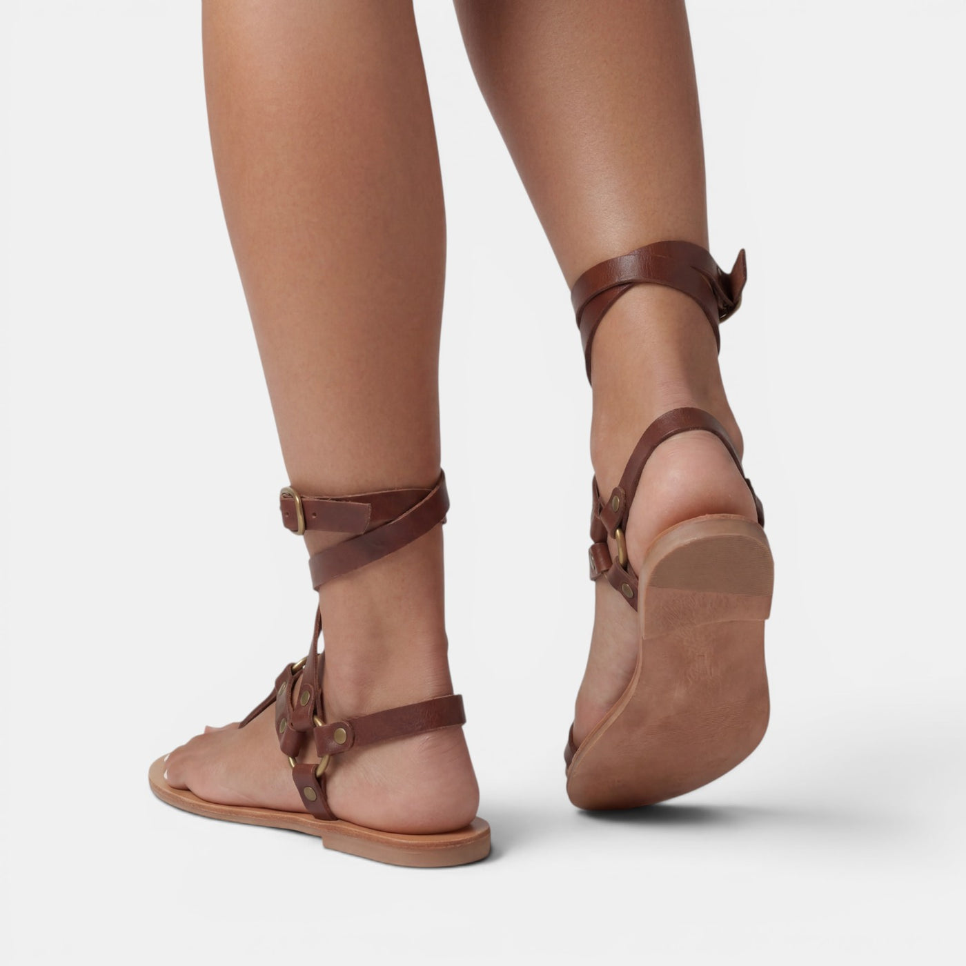 Women's Flat Snake Sandals