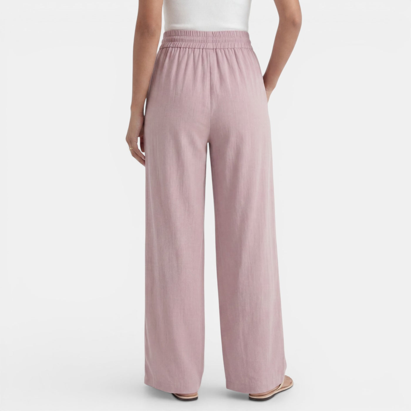 Women's Wide Linen Trousers
