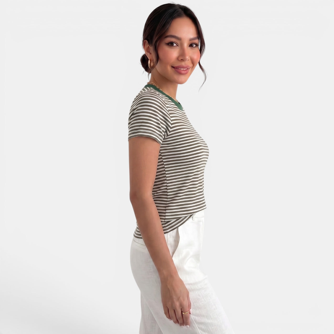 Camiseta Mujer Rayas Verano