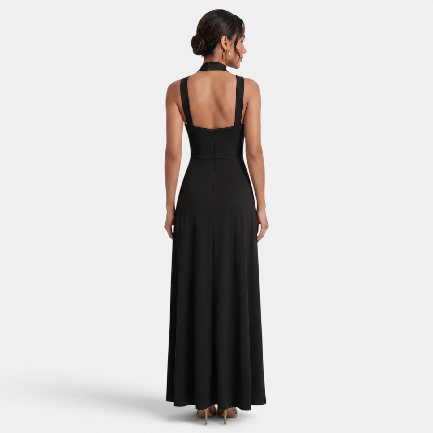 Vestido Minimalista Mujer Slim Fit