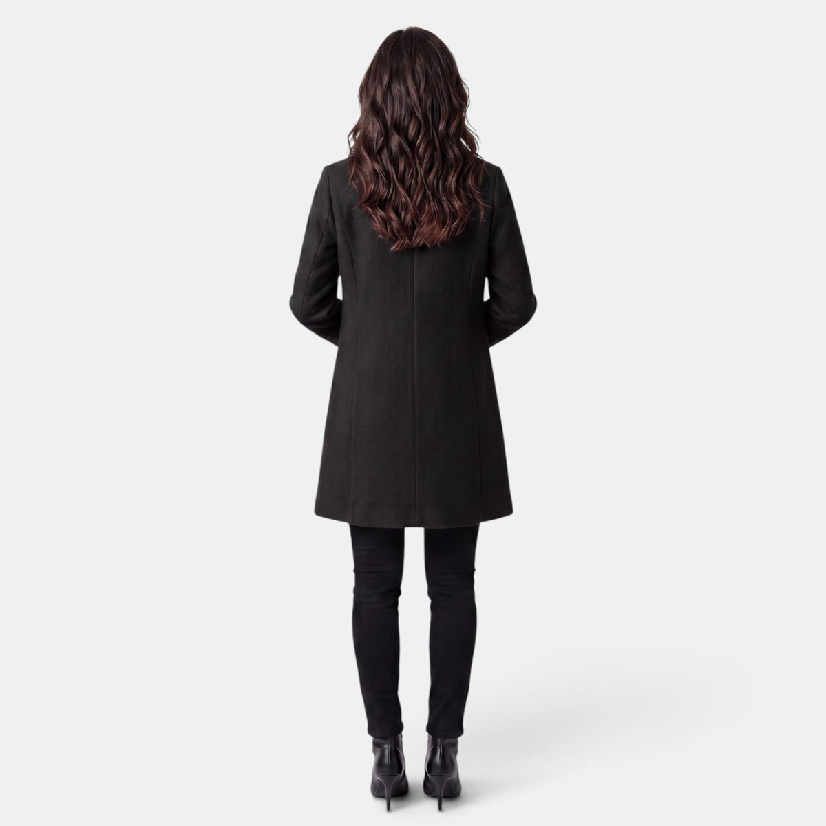 Women's Long Wool Blend Coat