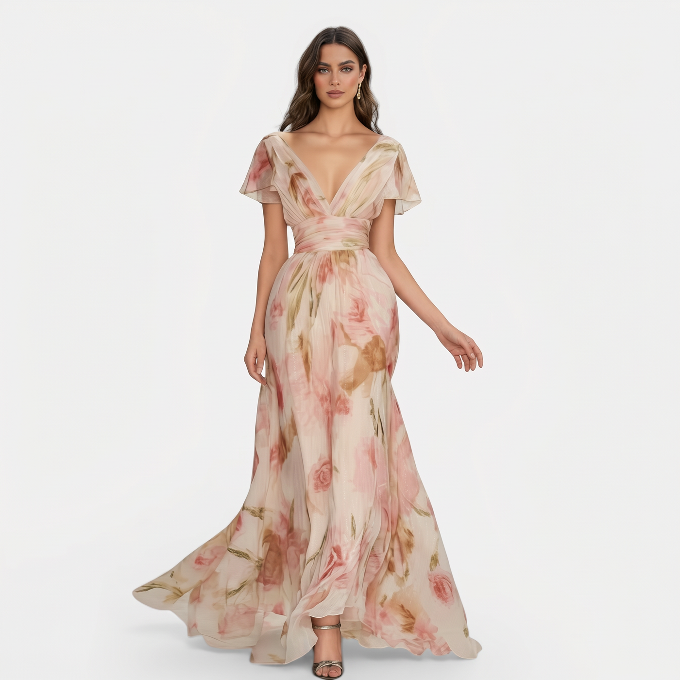 Women's Floral Maxi Dress