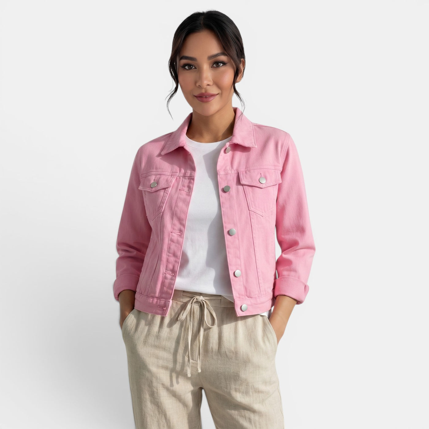 Chaqueta Vaquera Mujer Primavera