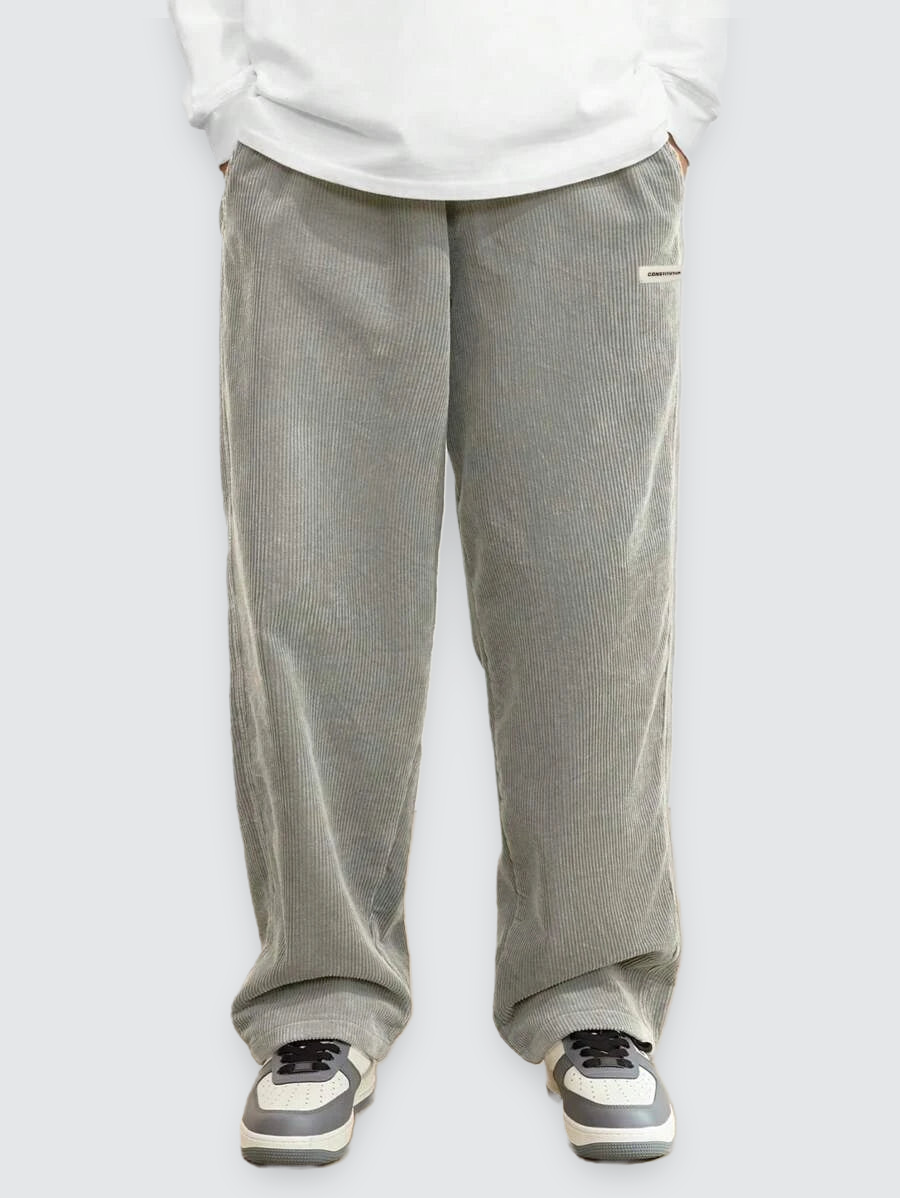 Pantalón Hombre de Pana Recto