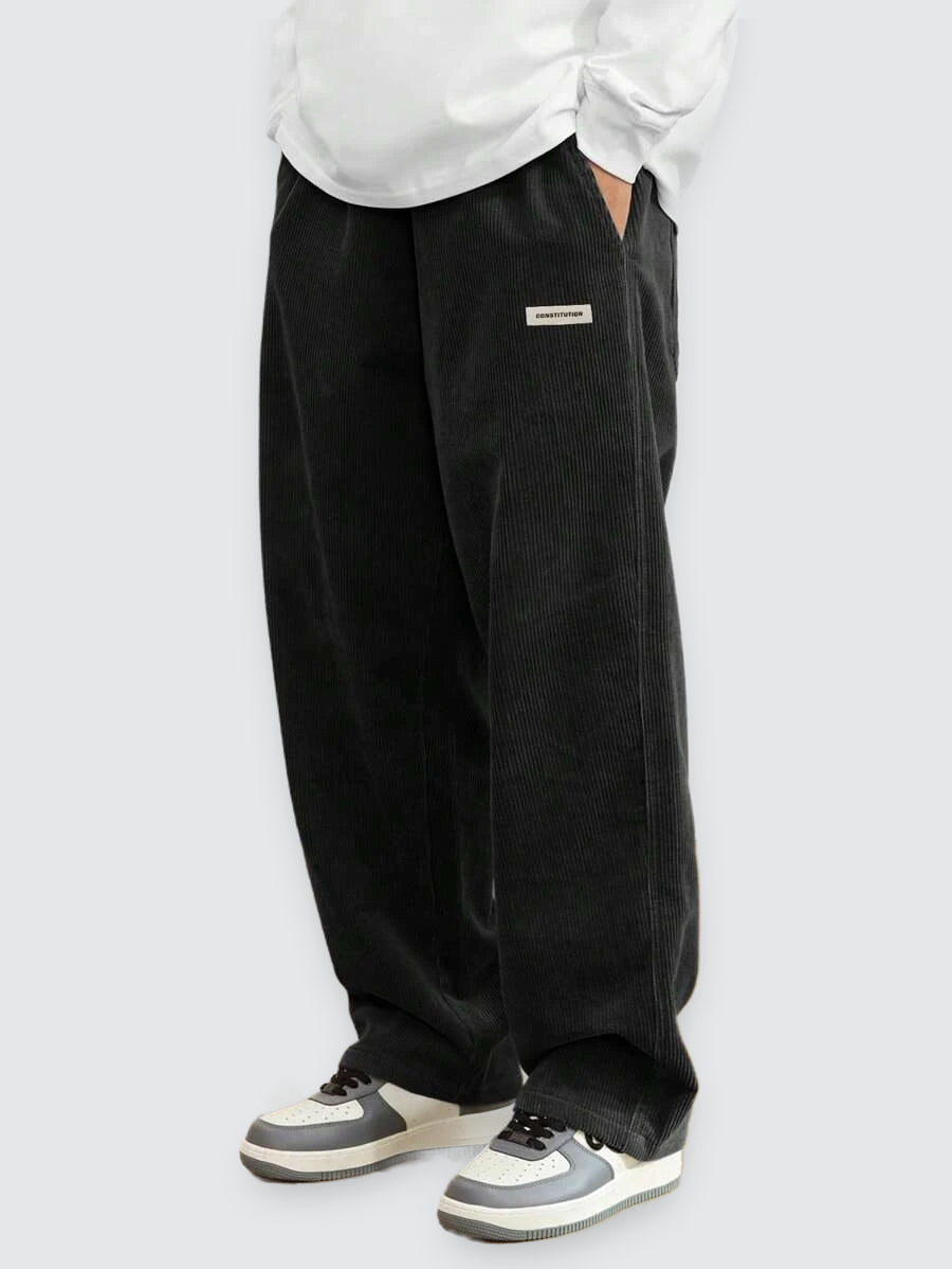 Pantalón Hombre de Pana Recto