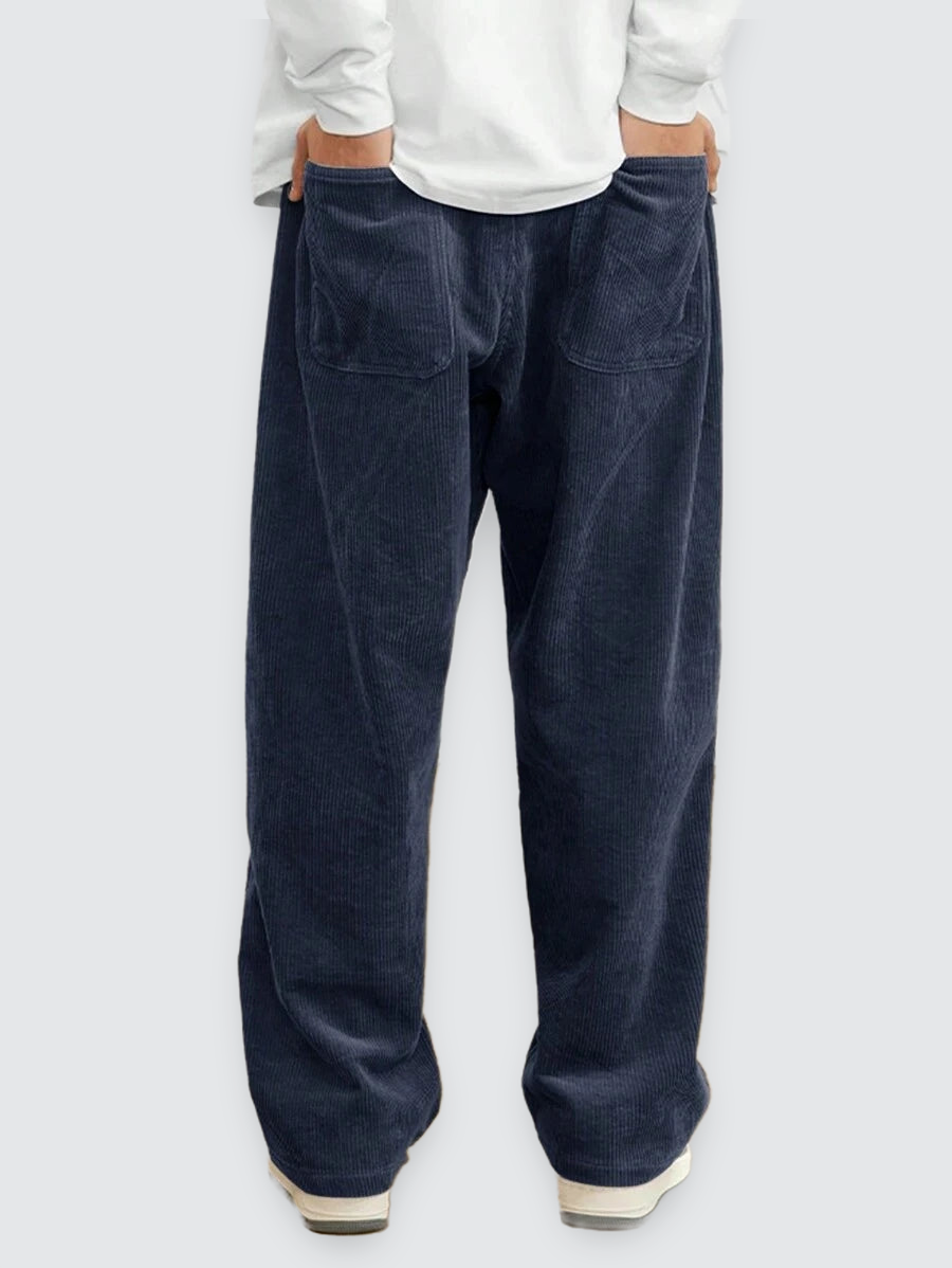 Pantalón Hombre de Pana Recto