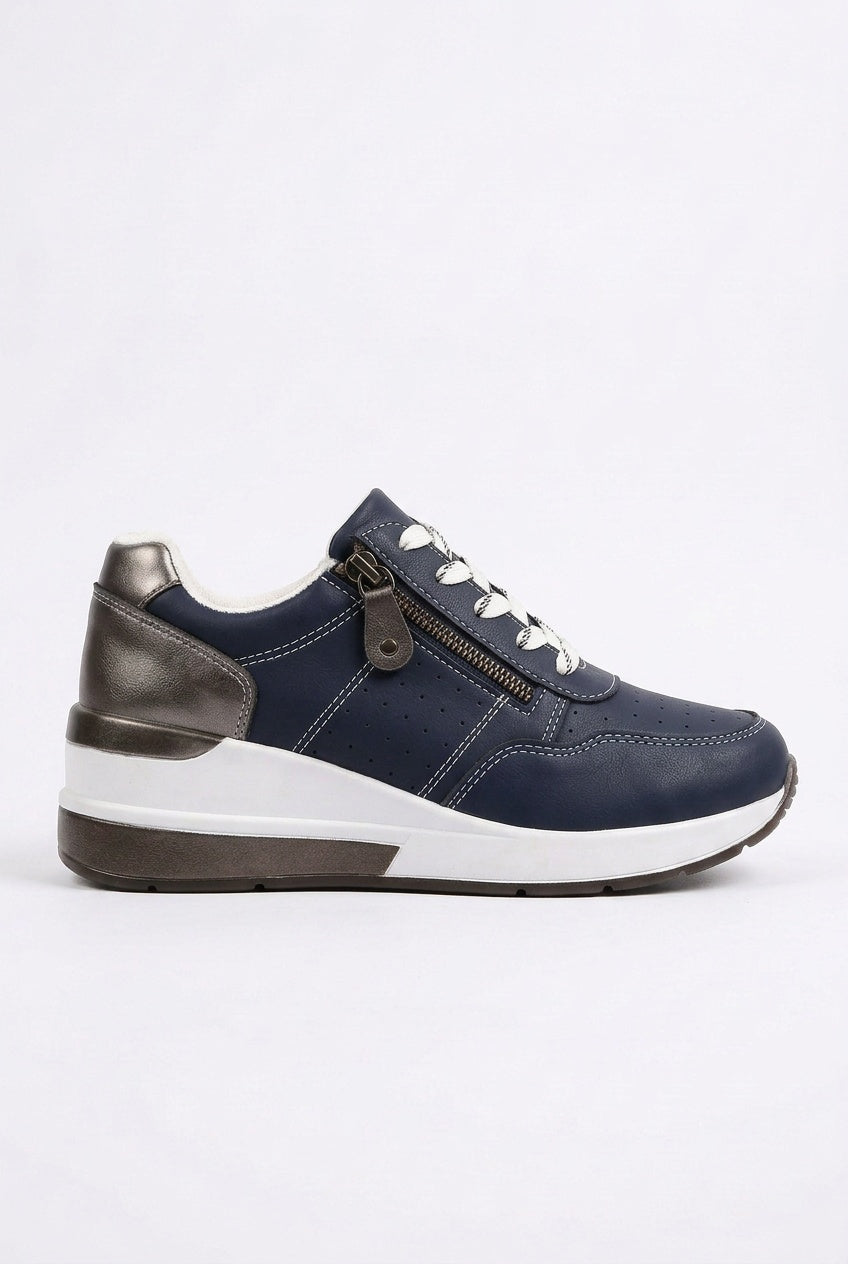 Zapatillas con Plataforma de Cuña para Mujer