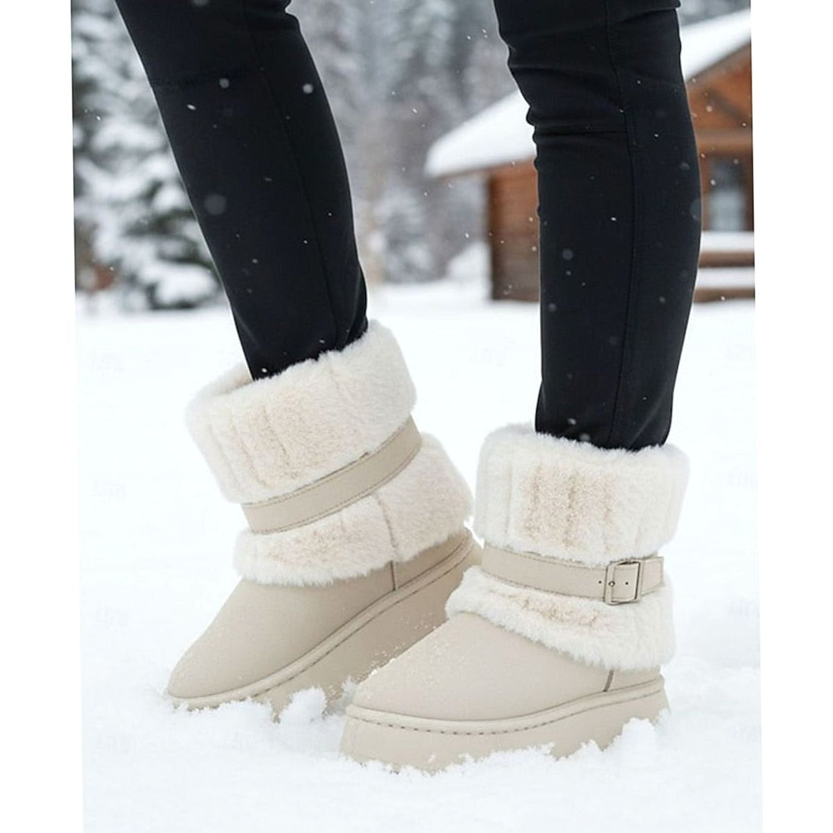 Botas de Invierno Forradas para Mujer