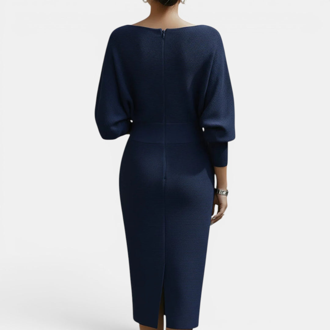 Vestido Corto Mujer Verano Lazo Grande y Perlas