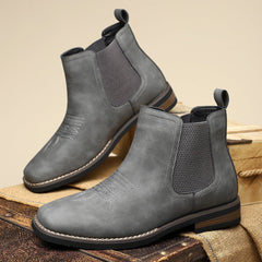 Men's Classic Laceless Chelsea Boots - Elastic Side Panels