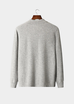 Cárdigan Polo Cashmere Hombre Premium – 100% Cashmere Clásico