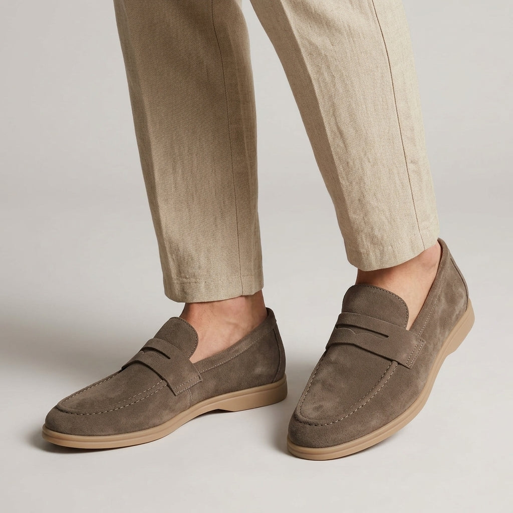 Mocasines Mujer de Ante Elegantes