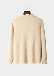 Cárdigan Polo Cashmere Hombre Premium – 100% Cashmere Clásico