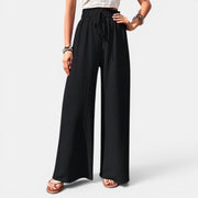 Women's Wide Leg Plaid Pants