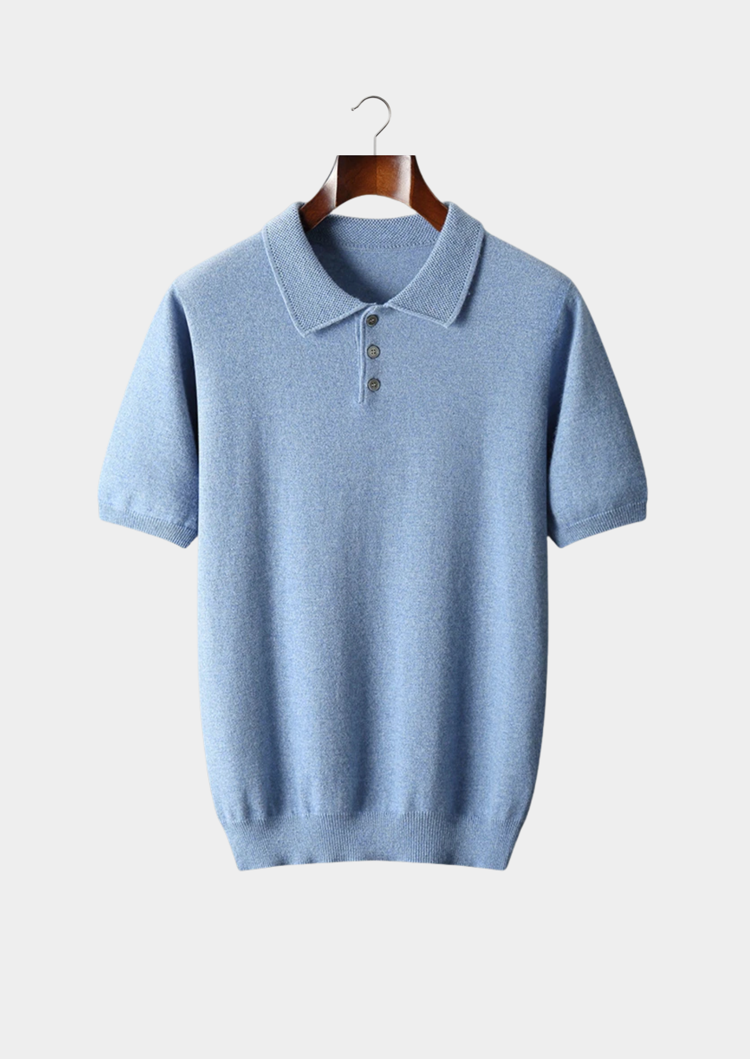 Polo Clásico Hombre Premium – 100% Cashmere