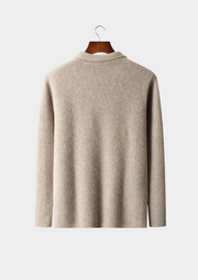Men's Premium 100% Cashmere Cardigan – Zip Jacket