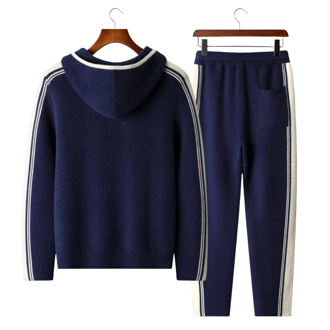 Men's Premium 100% Cashmere Tracksuit Damien – Elegant Set