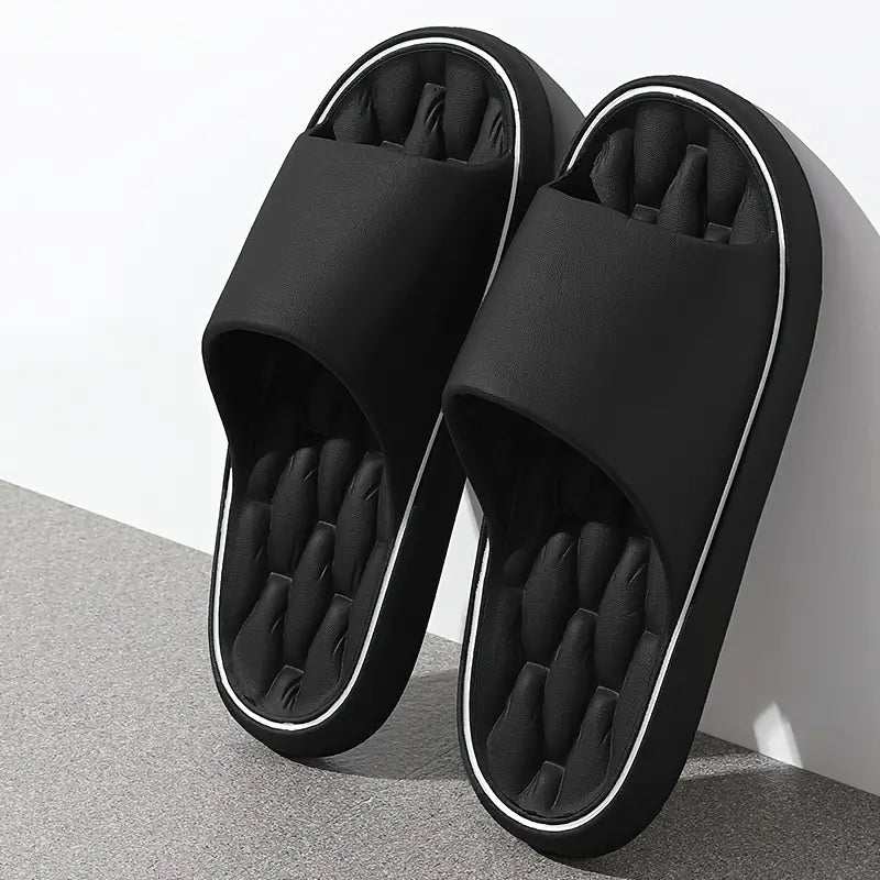 Cushioned Slide Sandals with Gel Insole
