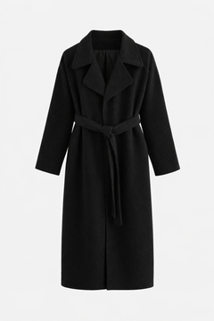 Abrigo de Corte Largo Mujer - Elegante y Versátil