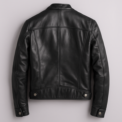 Chaqueta de Piel Hombre Premium – Cazadora Vintage de Cuero Genuino