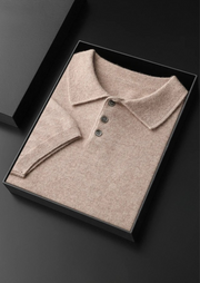 Polo Clásico Hombre Premium – 100% Cashmere