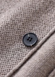 Sobrecamisa Hombre Cashmere Premium – 100% Cashmere con Botones