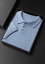 Polo Clásico Hombre Premium – 100% Cashmere