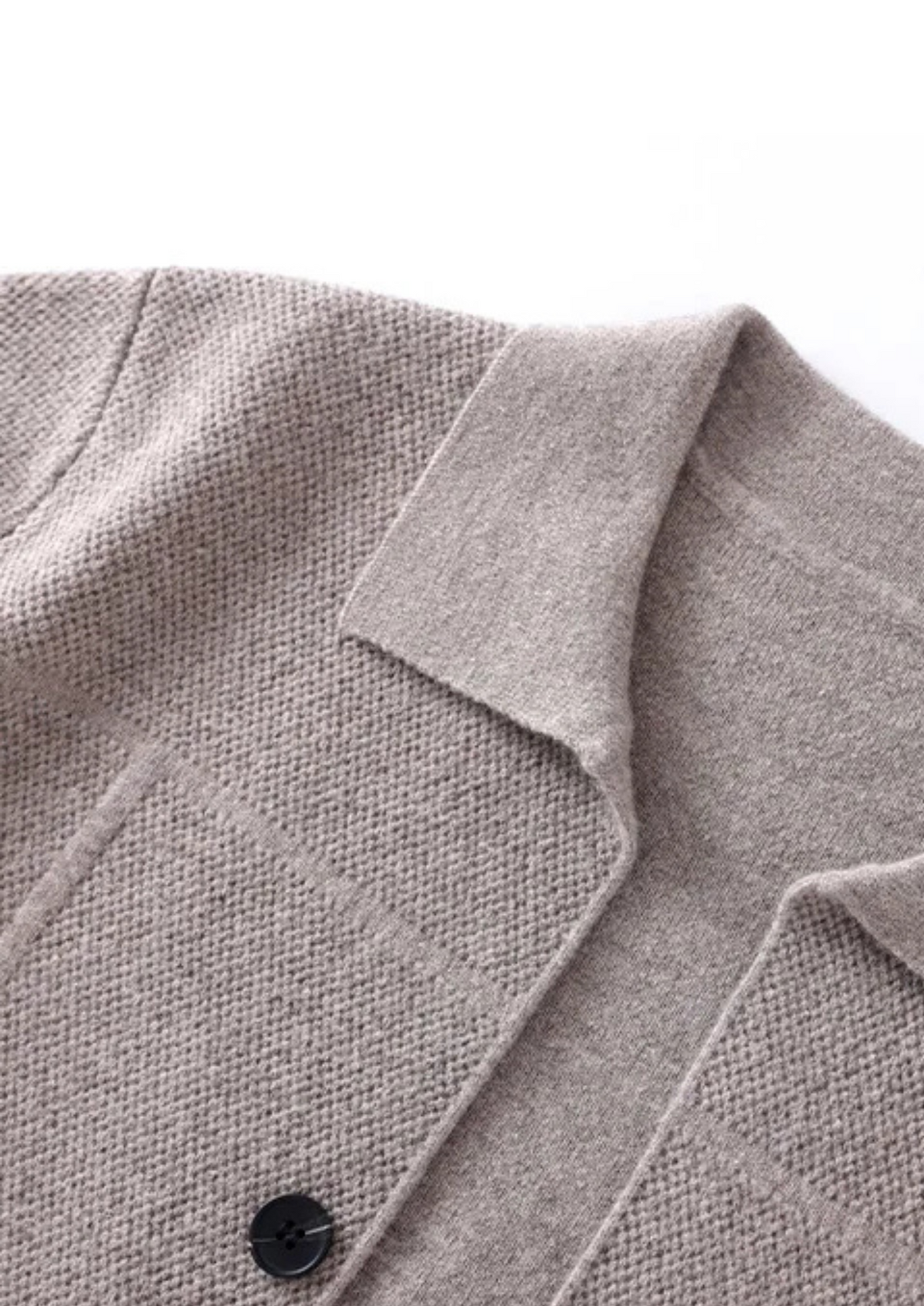 Sobrecamisa Hombre Cashmere Premium – 100% Cashmere con Botones
