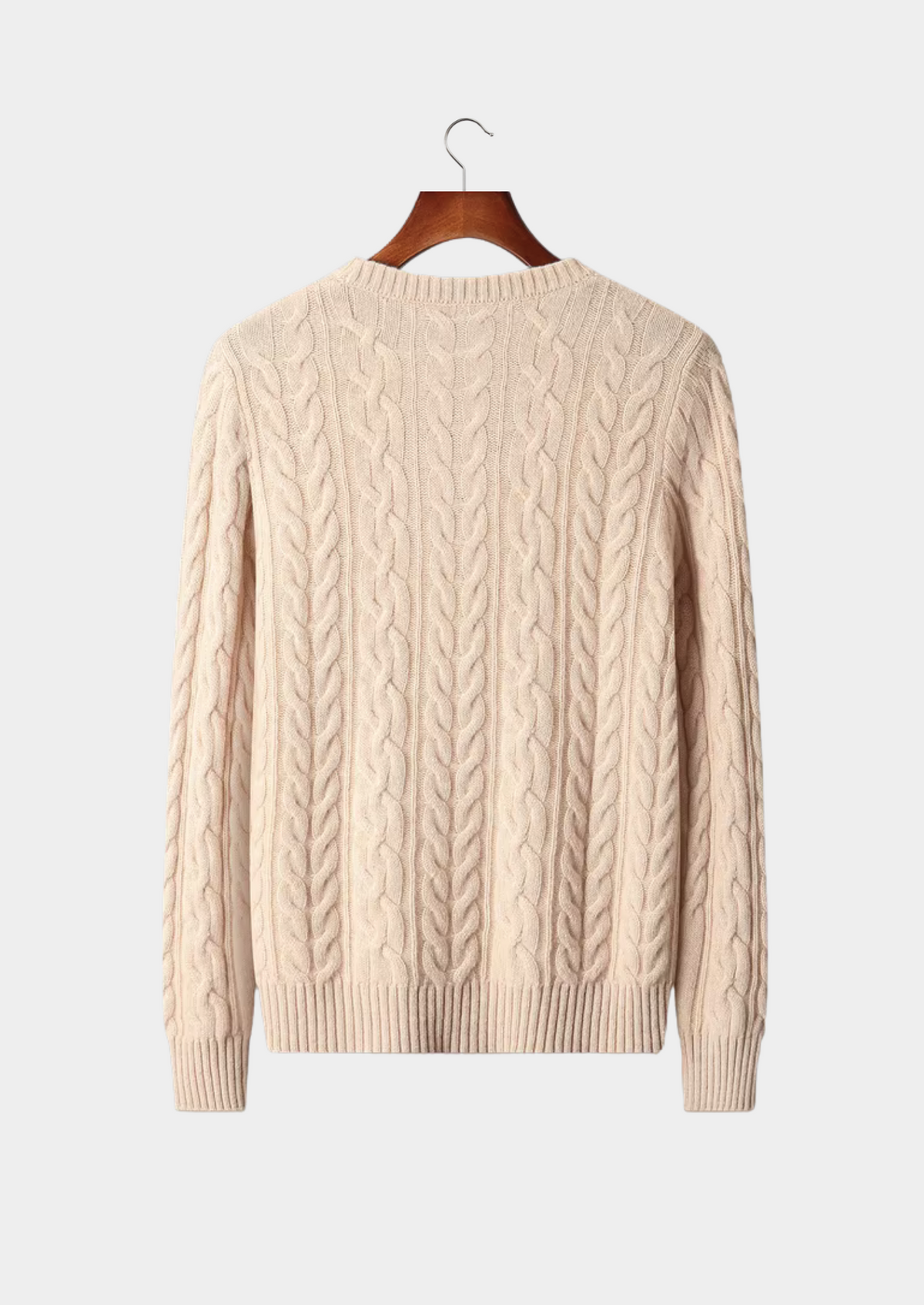 Jersey Hombre Cashmere Premium – 100% Cashmere Trenzado
