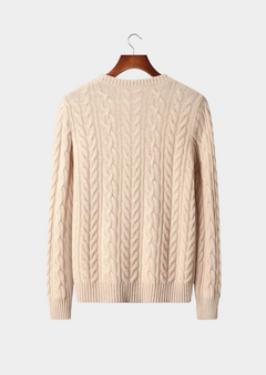 Jersey Hombre Cashmere Premium – 100% Cashmere Trenzado