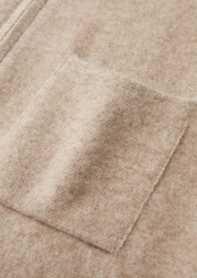 Men's Premium 100% Cashmere Cardigan – Zip Jacket