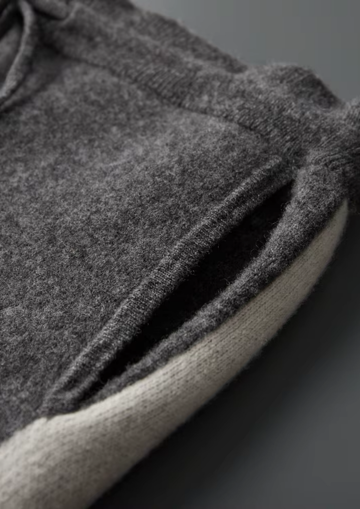 Pantalón Ancho de Cashmere Hombre Premium – 100% Cashmere