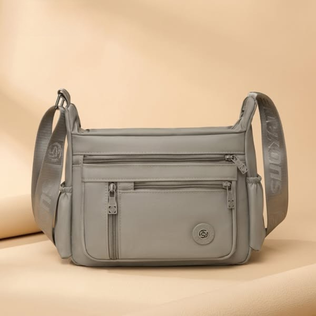 Bolso Cruzado Mujer Multi-Compartimentos