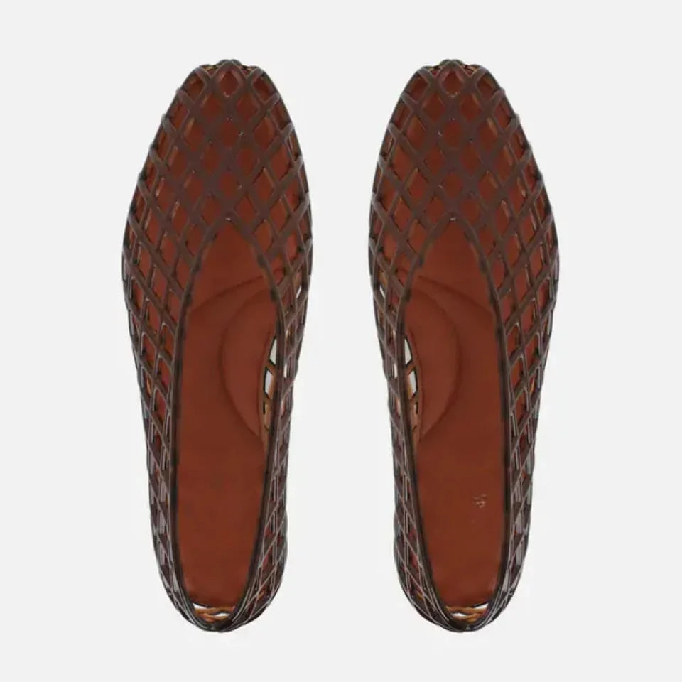 Bailarinas Mujer Premium Trenzadas – Zapatos Planos Transpirables para Verano