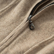 Premium Cashmere Hooded Vest – 100% Cashmere