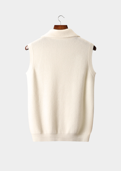 Chaleco de Cashmere Hombre Premium – 100% Cashmere Clásico