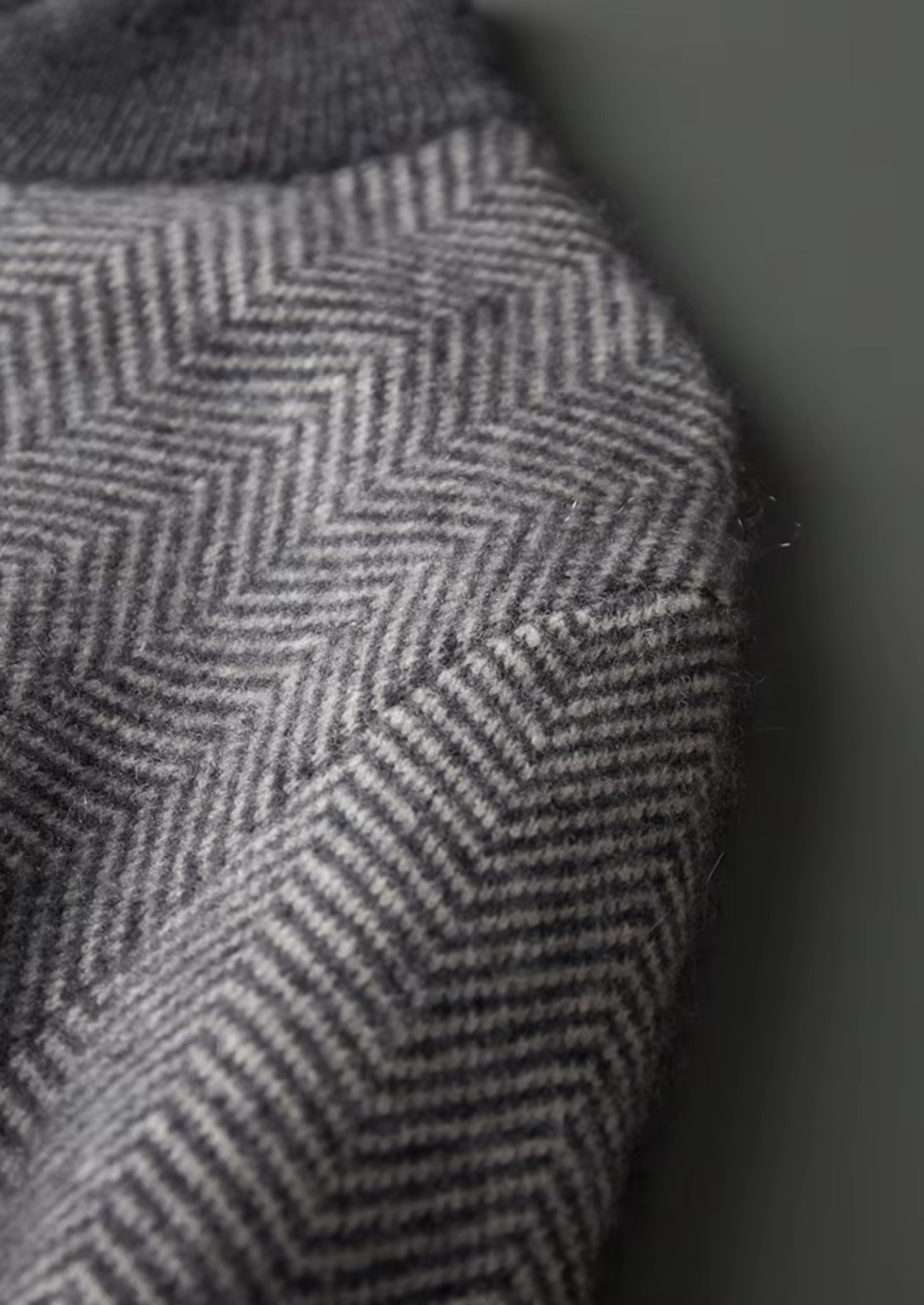 Men's 100% Merino Wool Knit Two-Piece Set - Matching Loungewear