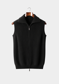 Chaleco de Cashmere Hombre Premium – 100% Cashmere Clásico
