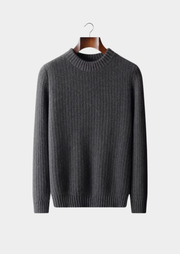 Men's Premium Cashmere Jumper – 100% Cashmere Round Neck