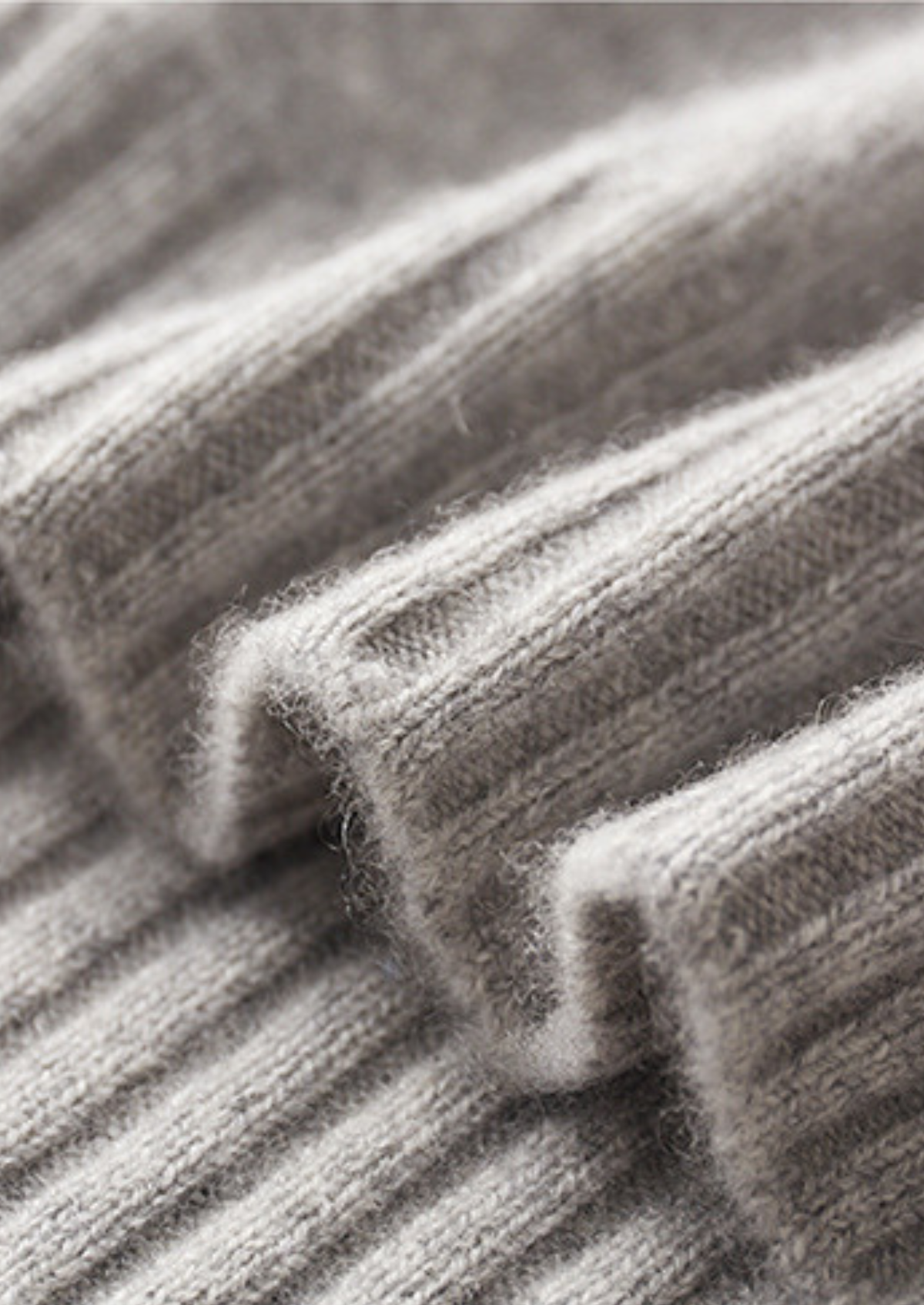 Men's Premium Cashmere Mock Neck Sweater - 100% Cashmere