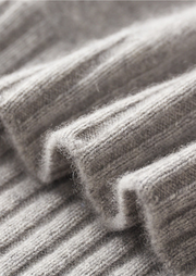 Men's Premium Cashmere Mock Neck Sweater - 100% Cashmere
