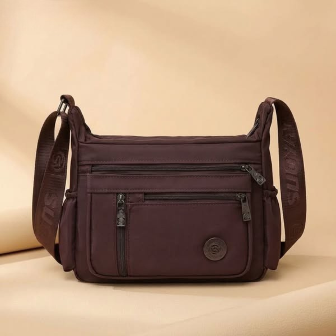 Bolso Cruzado Mujer Multi-Compartimentos
