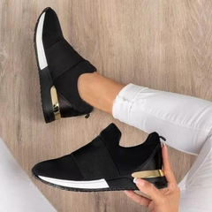Women's Orthopedic Sneakers with Arch Support - Wide Fit