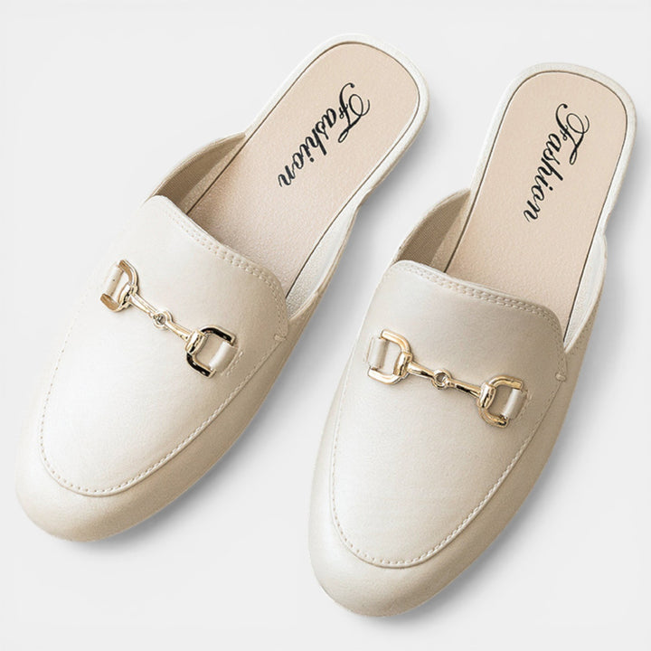 Mules de Cuero Mujer Cómodos