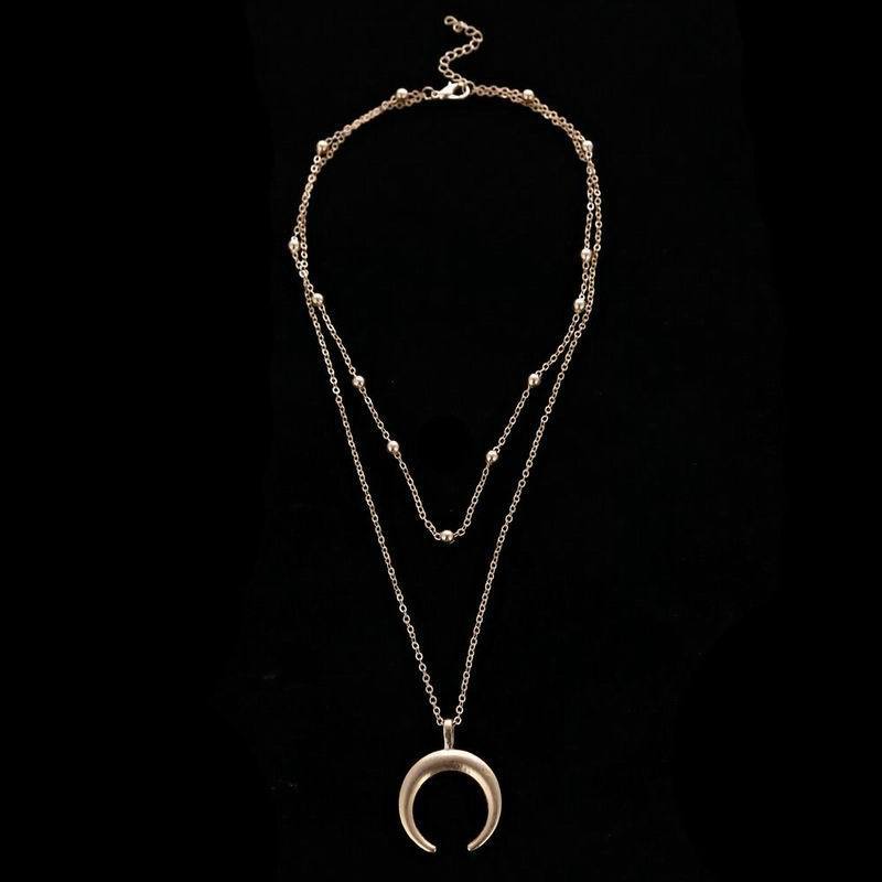 Women's Double Gold Plated Necklace